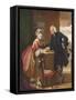 Yorick and the Grisette-Gilbert Stuart Newton-Framed Stretched Canvas