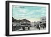 York Beach, Maine - The Square-Lantern Press-Framed Art Print