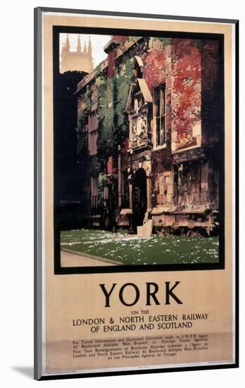 York Building-null-Mounted Art Print
