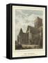 York Cathedral, Northern Transept, Central Tower and Chapter House-Hablot Knight Browne-Framed Stretched Canvas