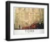 York Cathedral Procession-null-Framed Art Print