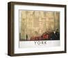 York Cathedral Procession-null-Framed Art Print