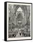 York Cathedral: the Choir-null-Framed Stretched Canvas