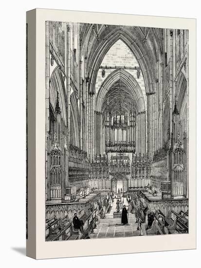 York Cathedral: the Choir-null-Stretched Canvas