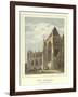 York Cathedral, View of the Chapter House-Hablot Knight Browne-Framed Giclee Print