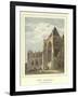 York Cathedral, View of the Chapter House-Hablot Knight Browne-Framed Giclee Print