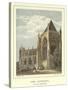 York Cathedral, View of the Chapter House-Hablot Knight Browne-Stretched Canvas