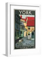 York, Centre of Glorious Holiday-null-Framed Art Print