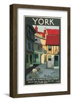 York, Centre of Glorious Holiday-null-Framed Art Print