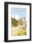 York City Walls - Dave Thompson Contemporary Travel Print-Dave Thompson-Framed Giclee Print