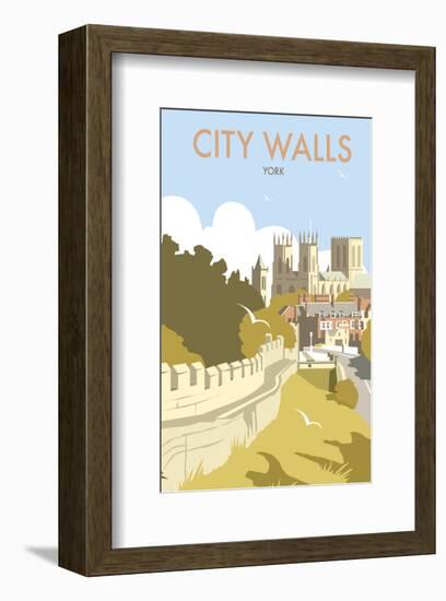 York City Walls - Dave Thompson Contemporary Travel Print-Dave Thompson-Framed Giclee Print