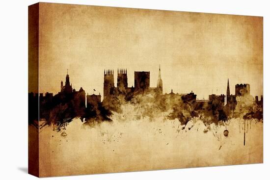 York England Skyline-Michael Tompsett-Stretched Canvas