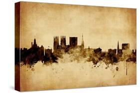 York England Skyline-Michael Tompsett-Stretched Canvas