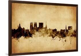 York England Skyline-Michael Tompsett-Framed Art Print