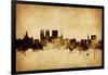 York England Skyline-Michael Tompsett-Framed Art Print