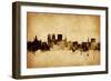 York England Skyline-Michael Tompsett-Framed Art Print