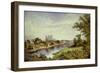 York from Scarborough Railway Bridge-John Bell-Framed Giclee Print