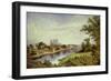 York from Scarborough Railway Bridge-John Bell-Framed Giclee Print