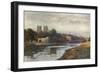 York from the Ouse-Ernest W Haslehust-Framed Art Print