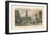 York Gate Regent's Park, and Marylebone Church, London-Thomas Hosmer Shepherd-Framed Giclee Print