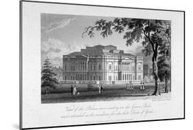 York House and Green Park, Westminster, London, C1800-Samuel Rawle-Mounted Giclee Print