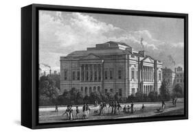 York House London-Thomas H Shepherd-Framed Stretched Canvas