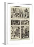 York Illustrated-null-Framed Giclee Print