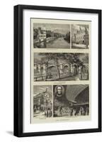 York Illustrated-null-Framed Giclee Print