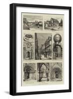 York Illustrated-null-Framed Giclee Print