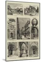 York Illustrated-null-Mounted Giclee Print
