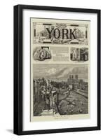 York Illustrated-null-Framed Premium Giclee Print