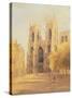 York Minster, 1991-null-Stretched Canvas