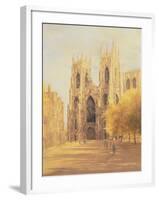 York Minster, 1991-null-Framed Giclee Print