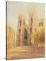 York Minster, 1991-null-Stretched Canvas