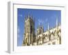 York Minster Bell Towers, York, North Yorkshire, Yorkshire, England, United Kingdom, Europe-John Potter-Framed Photographic Print