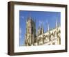 York Minster Bell Towers, York, North Yorkshire, Yorkshire, England, United Kingdom, Europe-John Potter-Framed Photographic Print