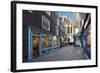 York Minster from Minster Gate, York, Yorkshire, England, United Kingdom, Europe-Mark Sunderland-Framed Photographic Print