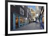 York Minster from Minster Gate, York, Yorkshire, England, United Kingdom, Europe-Mark Sunderland-Framed Photographic Print