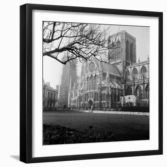 York Minster General View, 1961-Varley/Chapman-Framed Photographic Print