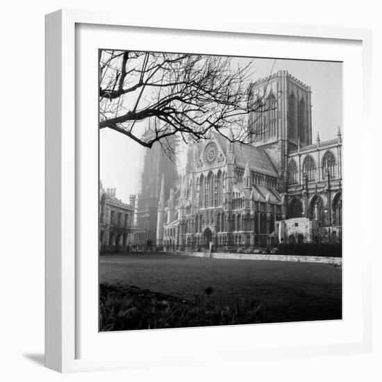 York Minster General View, 1961-Varley/Chapman-Framed Photographic Print