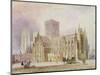 York Minster: South View-Frederick Mackenzie-Mounted Giclee Print