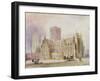 York Minster: South View-Frederick Mackenzie-Framed Giclee Print