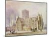 York Minster: South View-Frederick Mackenzie-Mounted Giclee Print