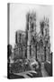 York Minster, York, Noth Yorkshire, Early 20th Century-null-Stretched Canvas