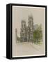 York Minster Yorkshire-Cecil Aldin-Framed Stretched Canvas