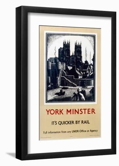 York Minster-null-Framed Art Print