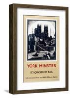 York Minster-null-Framed Art Print