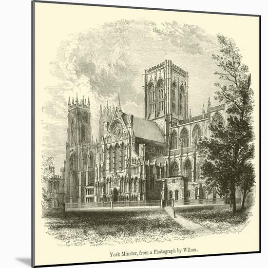 York Minster-null-Mounted Giclee Print