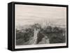 York, Ramparts, Minster-S Rawle-Framed Stretched Canvas
