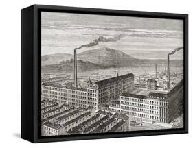 York Street Mill, Belfast, Northern Ireland, C.1880-null-Framed Stretched Canvas